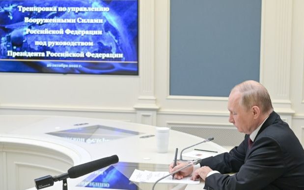 Ông Putin lãnh đạo cuộc tập trận ở Nga về giáng đòn hạt nhân ồ ạt 