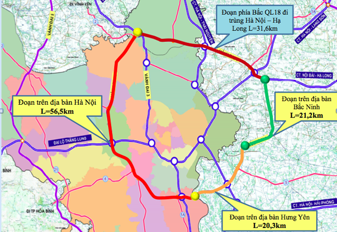 Hà Nội: Đường vành đai 4 đi qua 3 tỉnh, thành phố có gì đặc biệt? - Ảnh 3.