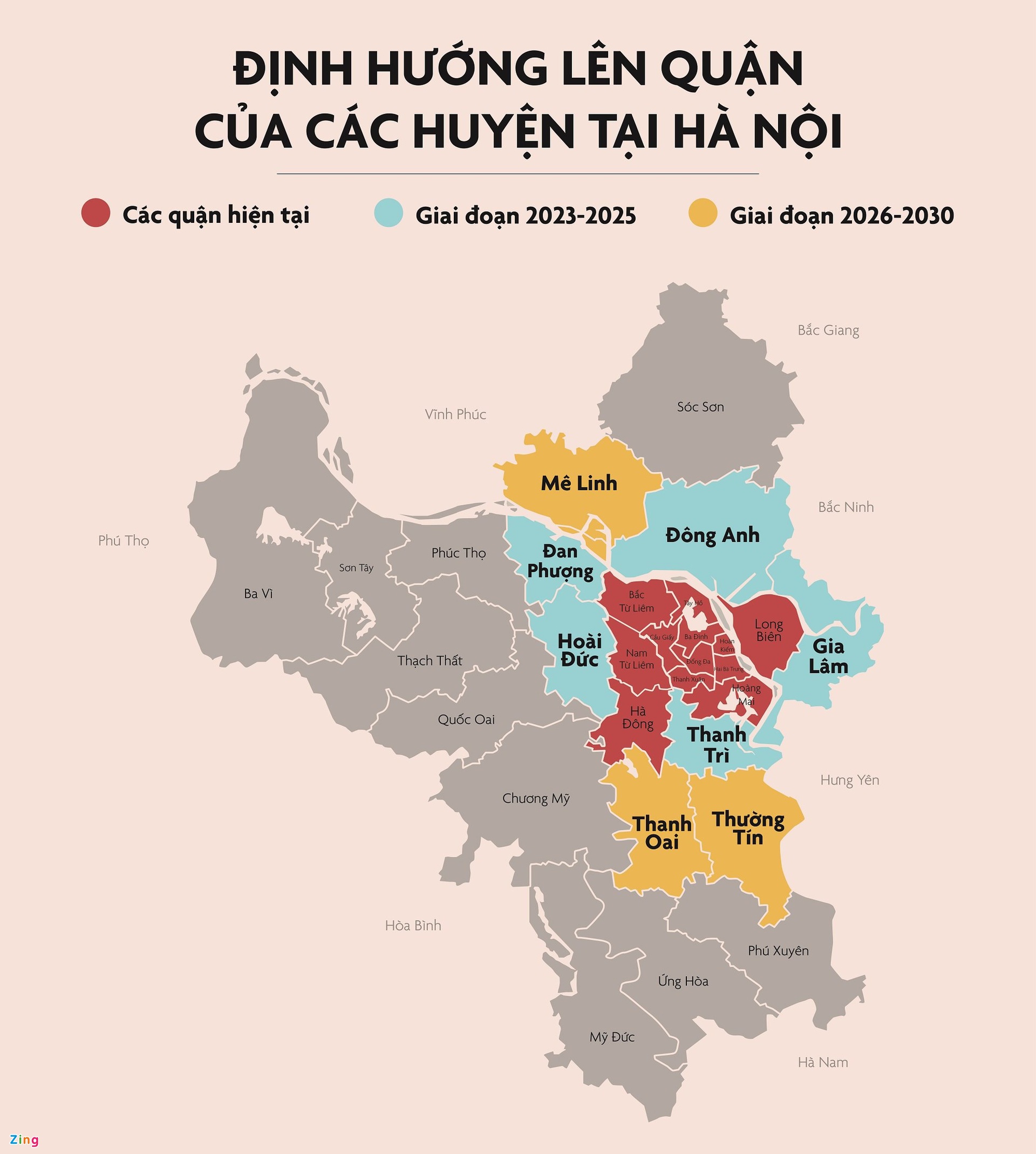 

Lộ trình lên quận của các huyện ở Hà Nội - Ảnh 1.