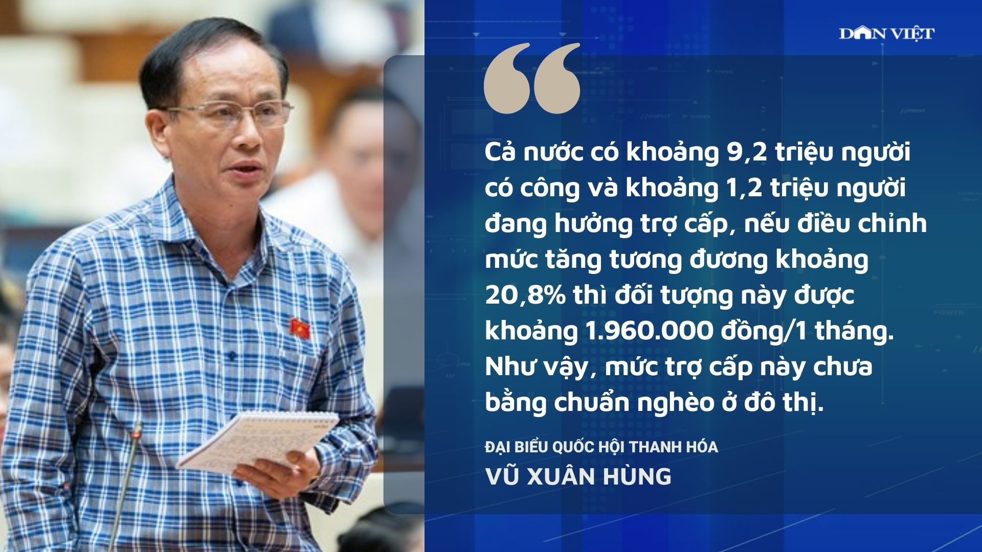 Những phát ngôn ấn tượng của đại biểu Quốc hội về vấn đề tăng lương - Ảnh 6.