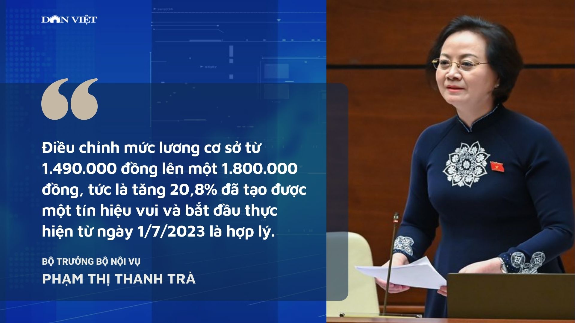 Những phát ngôn ấn tượng của đại biểu Quốc hội về vấn đề tăng lương - Ảnh 7.