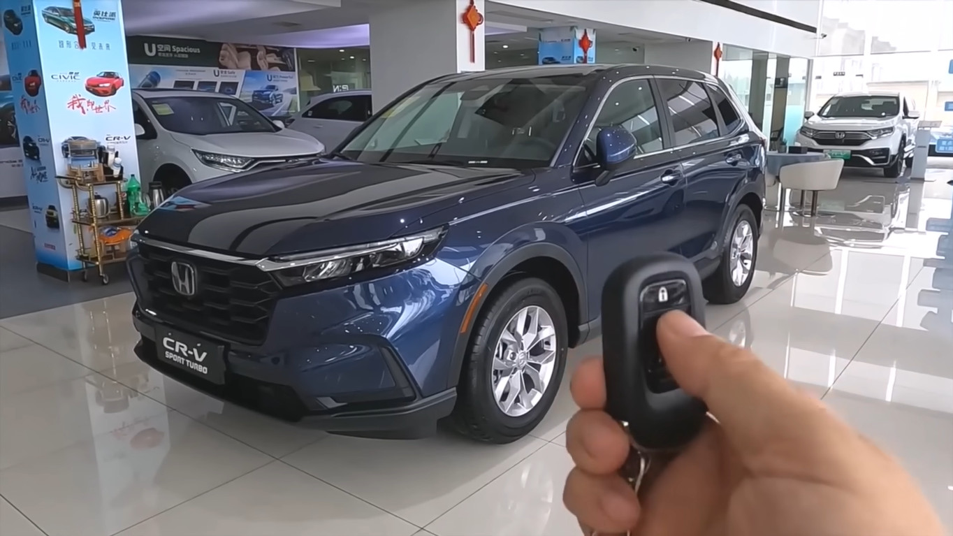 Video: Honda CR-V 2023 về đại lý, là bản 5 chỗ đấu Mazda CX-5, Hyundai Tucson - Ảnh 2.