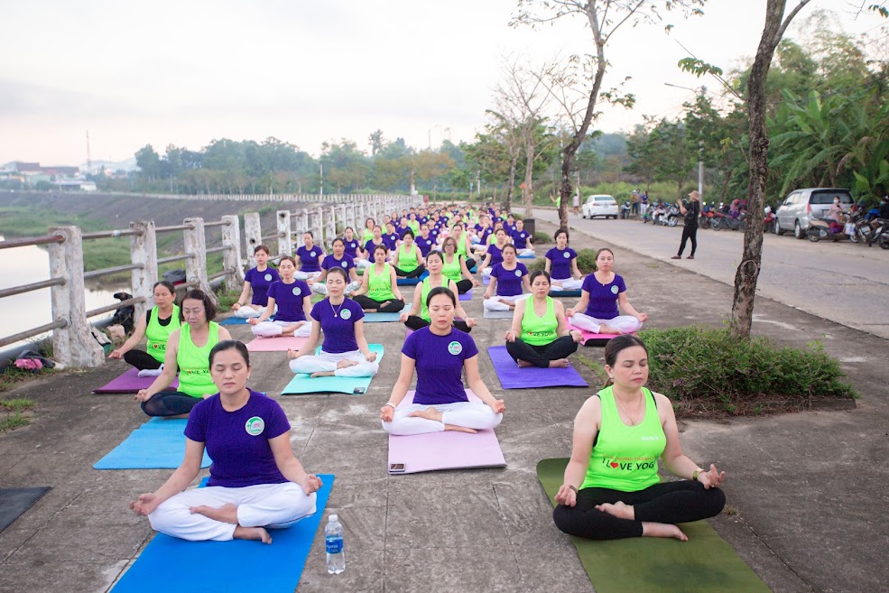 Quảng Nam: Lan tỏa phong trào tập luyện yoga ở Tiên Phước - Ảnh 1.