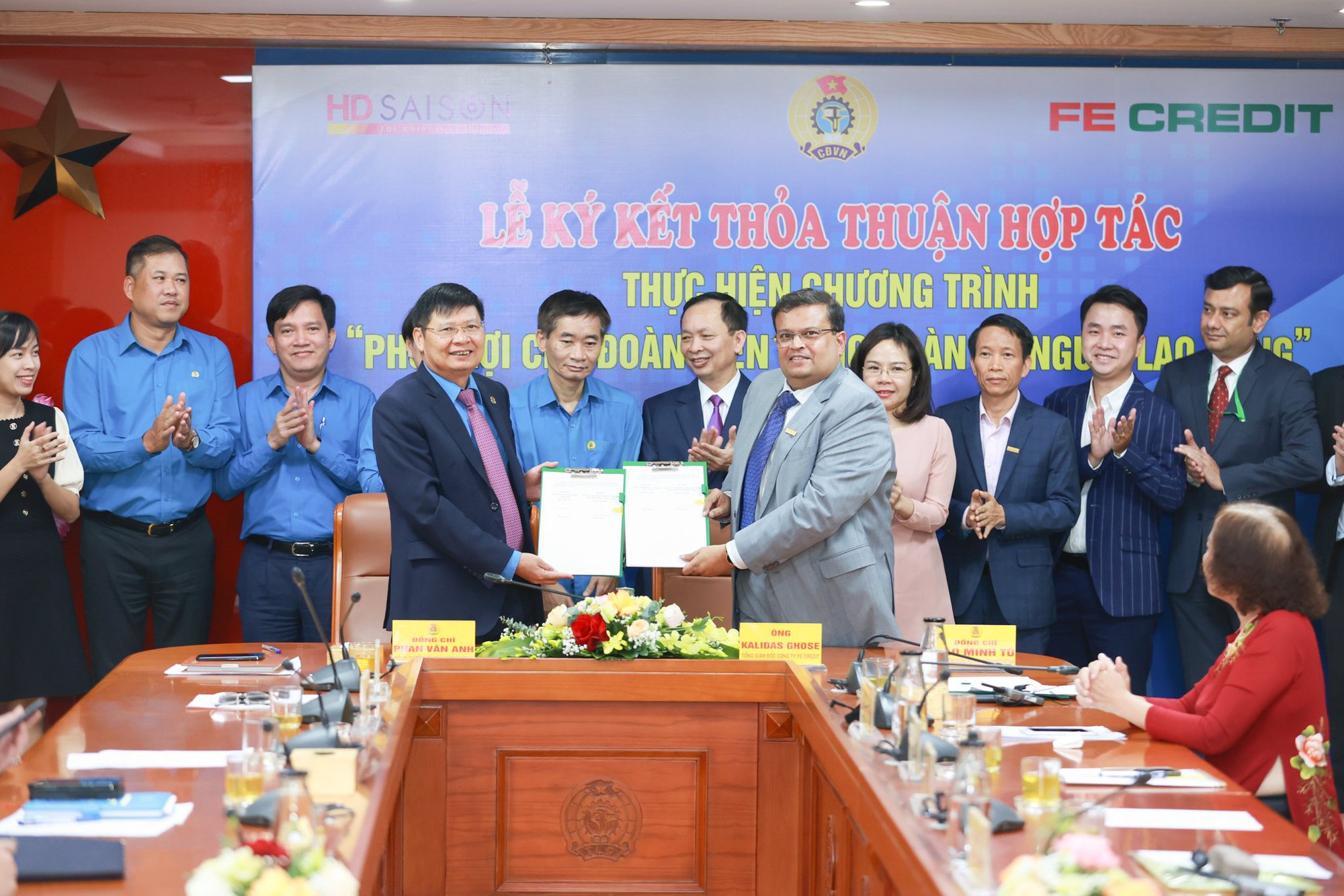 FE CREDIT ký kết thỏa thuận hợp tác cùng Tổng Liên đoàn Lao động Việt Nam - Ảnh 3.