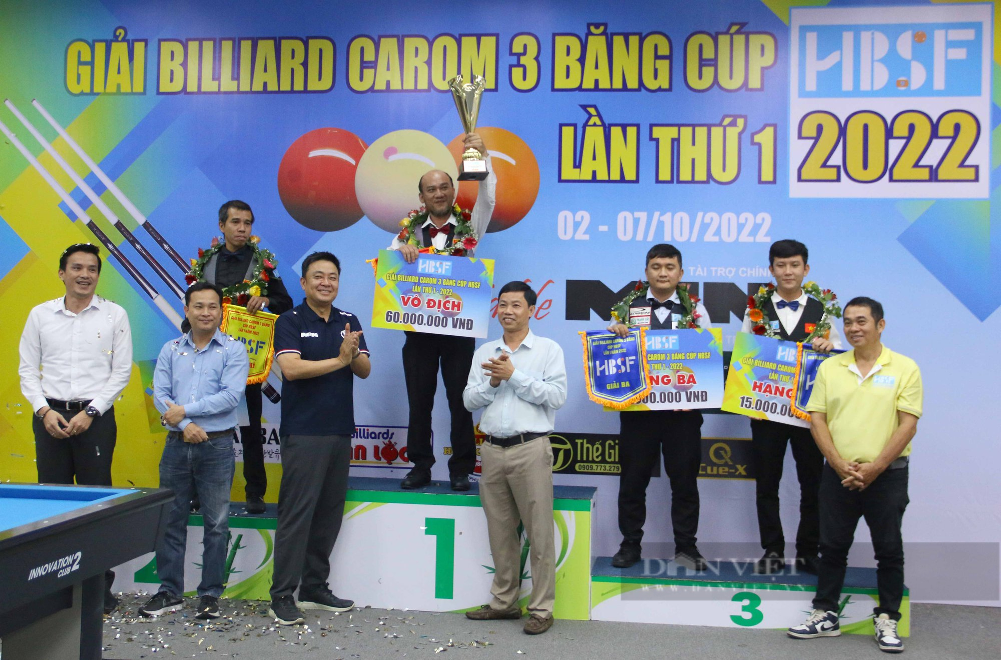 Đánh bại Trần Quyết Chiến, Mã Xuân Cường vô địch Giải Billiard Carom 3 băng cúp HBSF  - Ảnh 3.