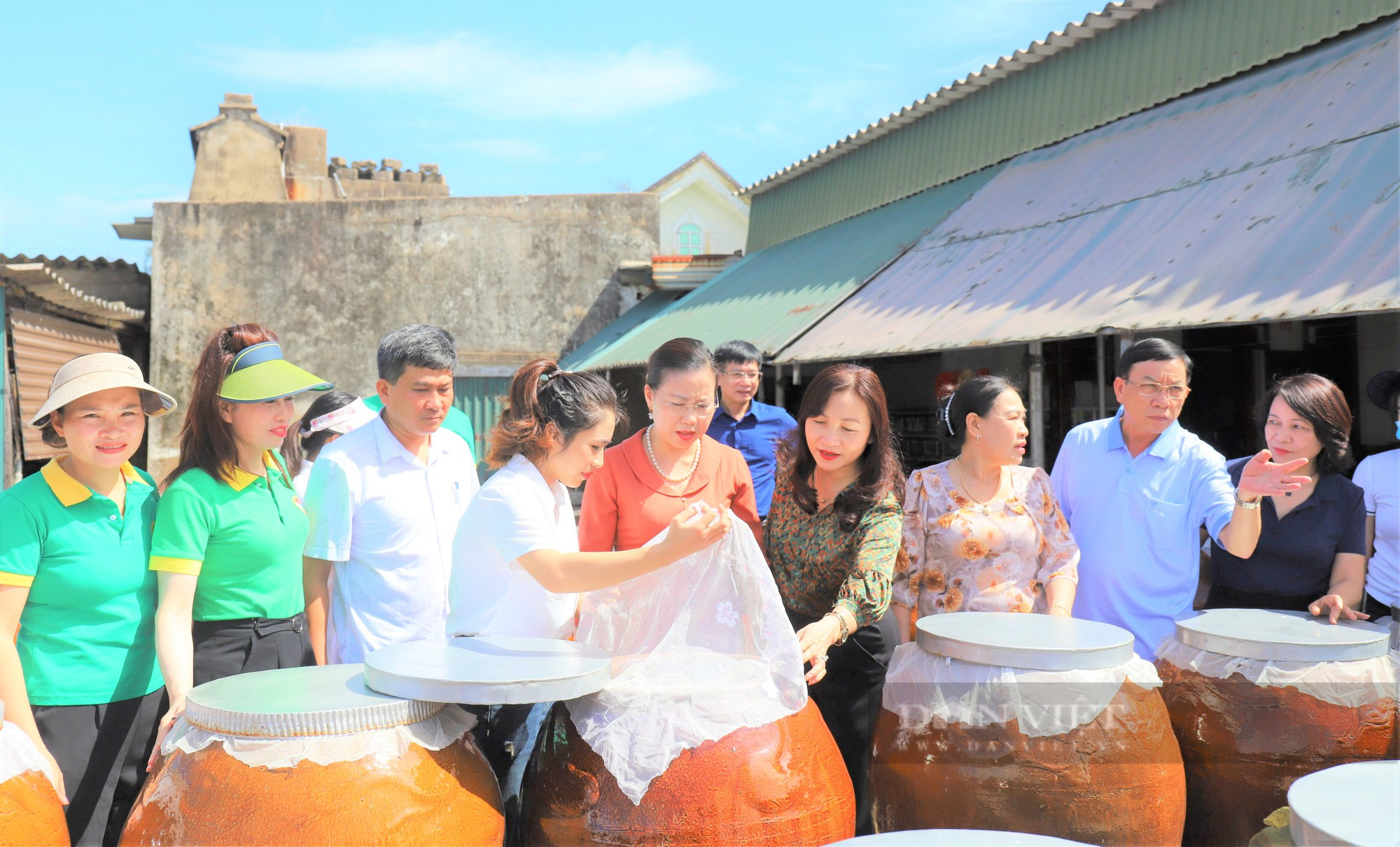 Phó Chủ tịch Hội Nông dân Việt Nam Bùi Thị Thơm ấn tượng với mô hình kinh tế ở TX Kỳ Anh của Hà Tĩnh- Ảnh 3.