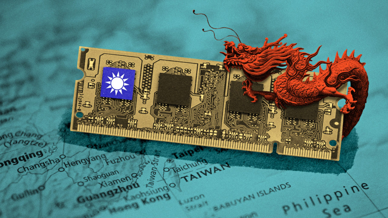 Đài Loan báo hiệu các công ty chip của họ sẽ tuân theo các quy tắc mới của Mỹ đối với Trung Quốc. Ảnh: @AFP.