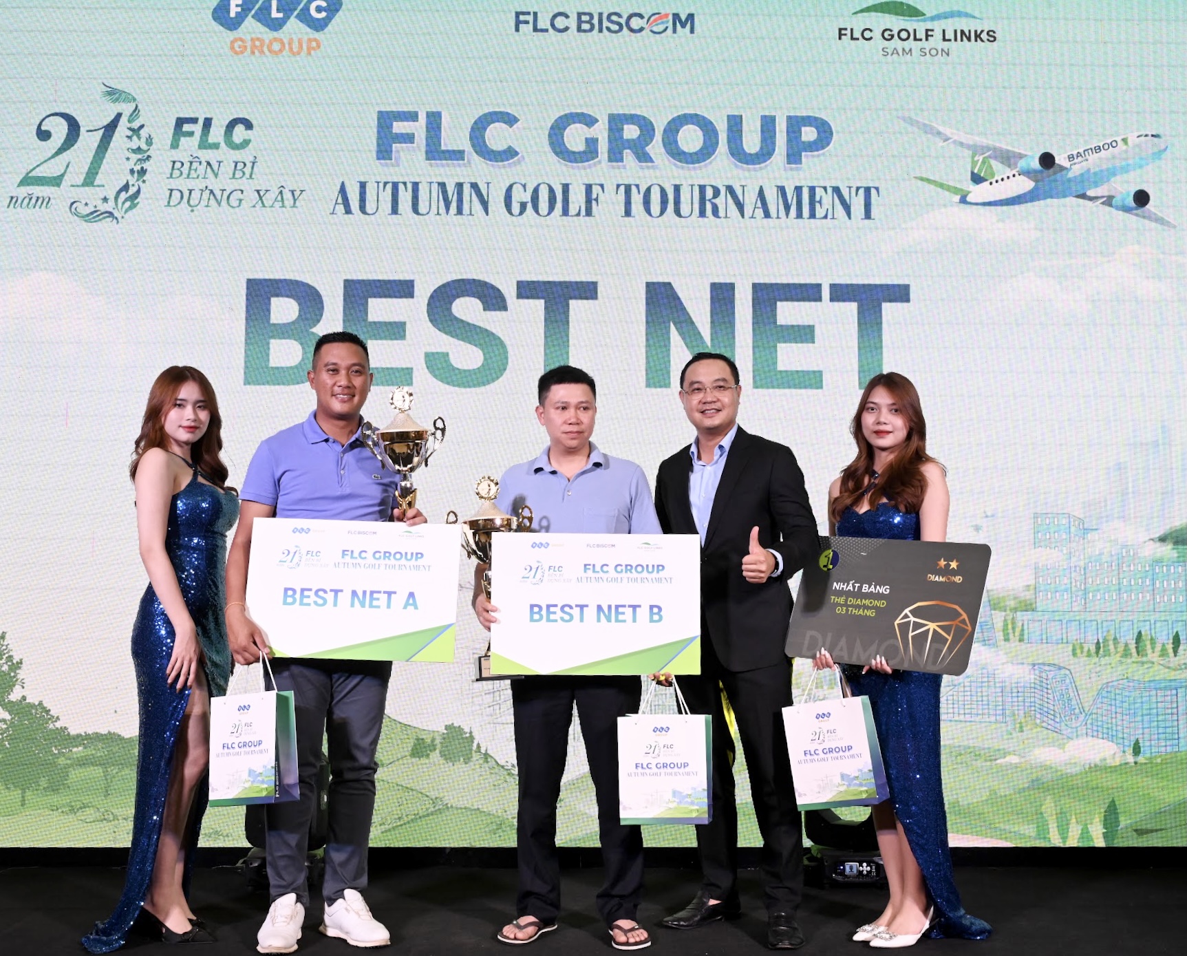 Golfer Nguyễn Minh Tuấn lập kỷ lục 67 gậy, lên ngôi vô địch FLC Group Autumn Golf Tournament - Ảnh 3.