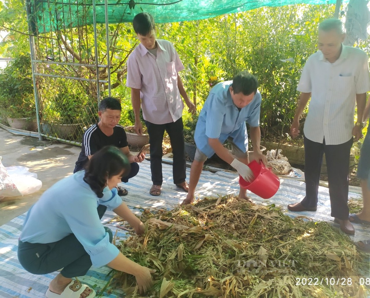 Ninh Bình: Hội thảo khởi động và kết nối dự án nông dân xử lý rác thải nhằm giảm phát thải khí nhà kính - Ảnh 5.