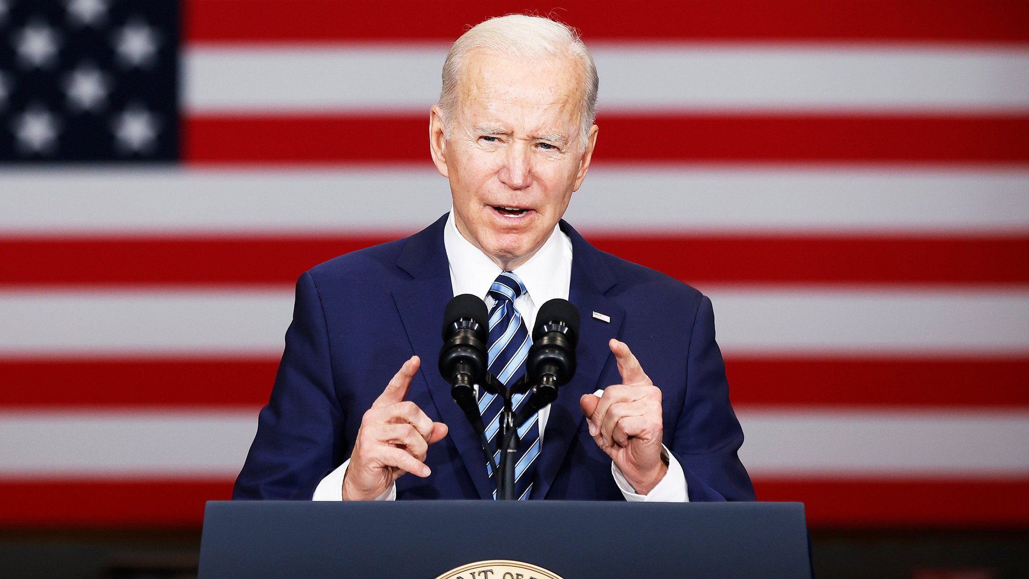 Tổng thống Biden nhiều khả năng tái tranh cử, tuyên bố 'Ngày tốt lành' đối với nền dân chủ - Ảnh 1.
