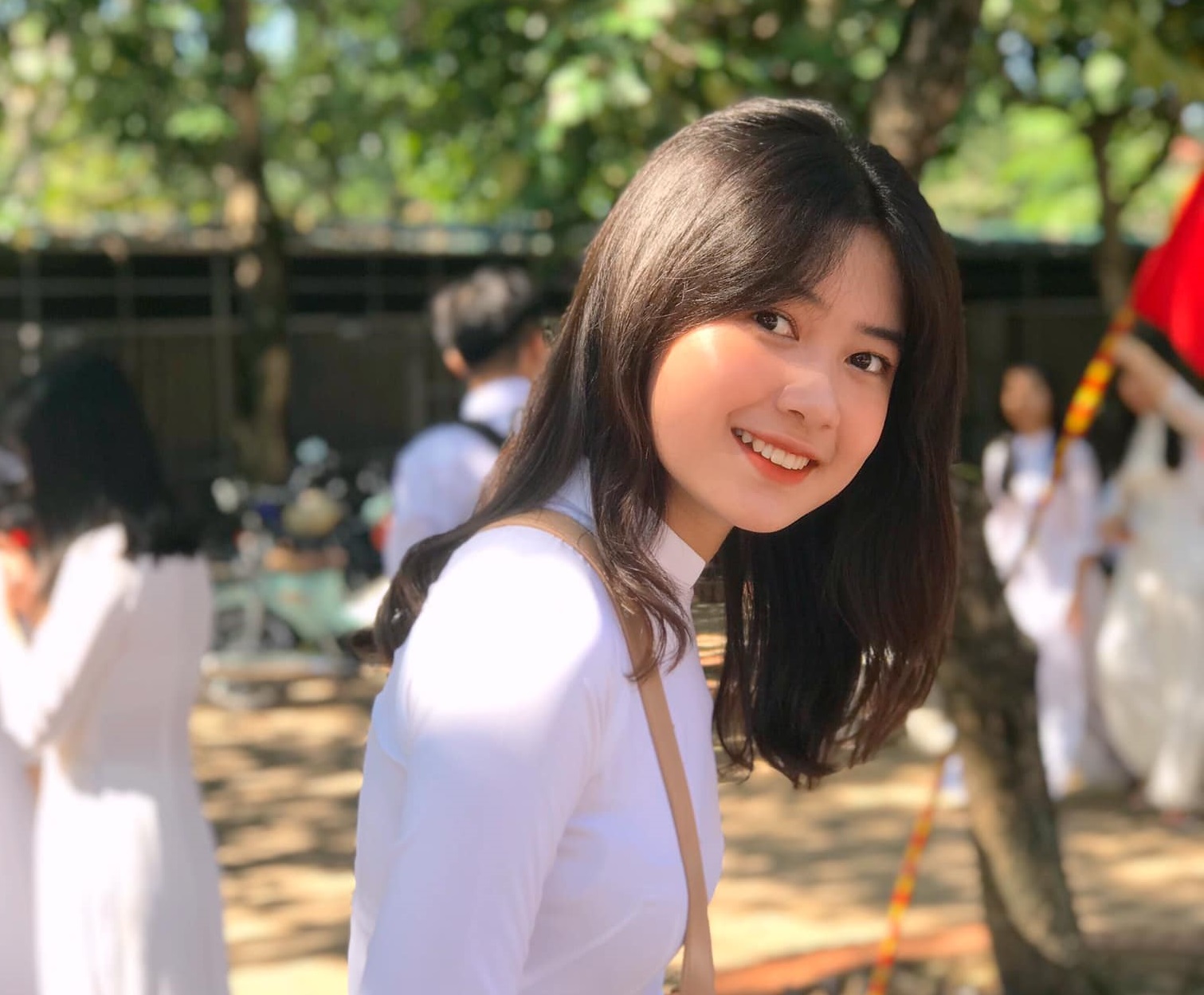 Nữ sinh Đại học Kinh tế Quốc dân thi hoa hậu: Xinh như mộng, IELTS 7.0 - Ảnh 5.