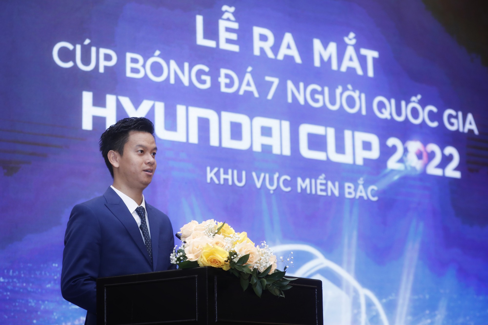 Cúp bóng đá 7 người quốc gia 2022: Chọn đội tuyển đấu Thái Lan - Ảnh 1.