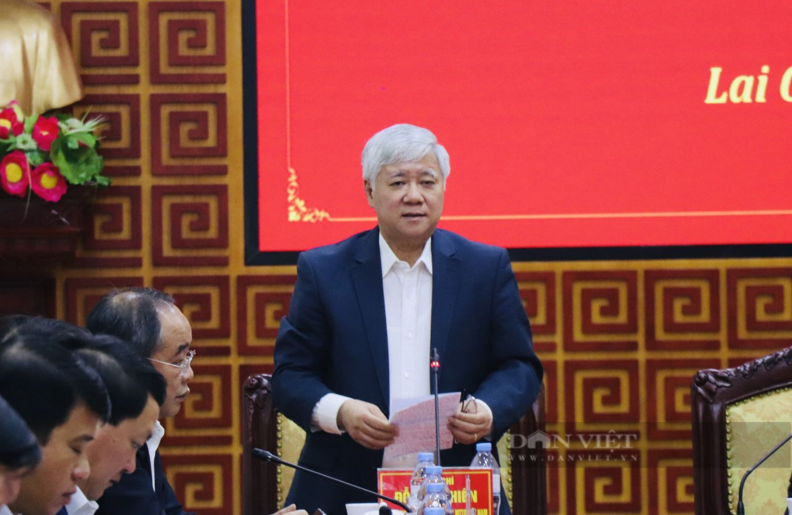 Chủ tịch nước Nguyễn Xuân Phúc làm việc với Ban Thường vụ Tỉnh ủy Lai Châu - Ảnh 4.