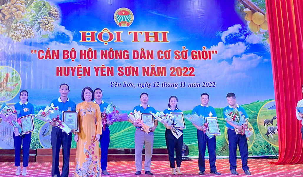 Tuyên Quang: Sôi nổi Hội thi “Cán bộ Hội Nông dân cơ sở giỏi huyện Yên Sơn” năm 2022 - Ảnh 2.