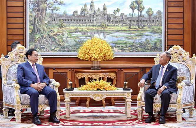 Thủ tướng Phạm Minh Chính kết thúc tốt đẹp chuyến công tác tại Campuchia - Ảnh 4.
