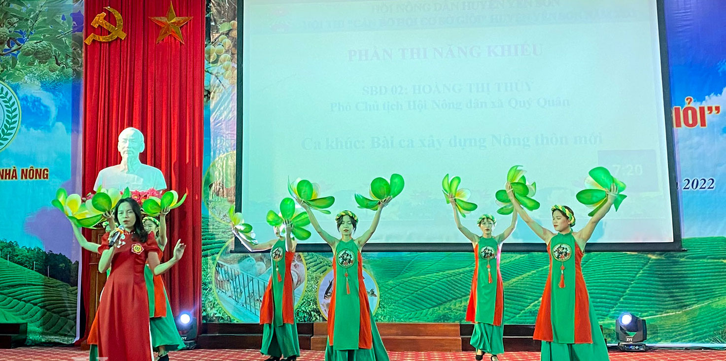 Tuyên Quang: Sôi nổi Hội thi “Cán bộ Hội Nông dân cơ sở giỏi huyện Yên Sơn” năm 2022 - Ảnh 1.
