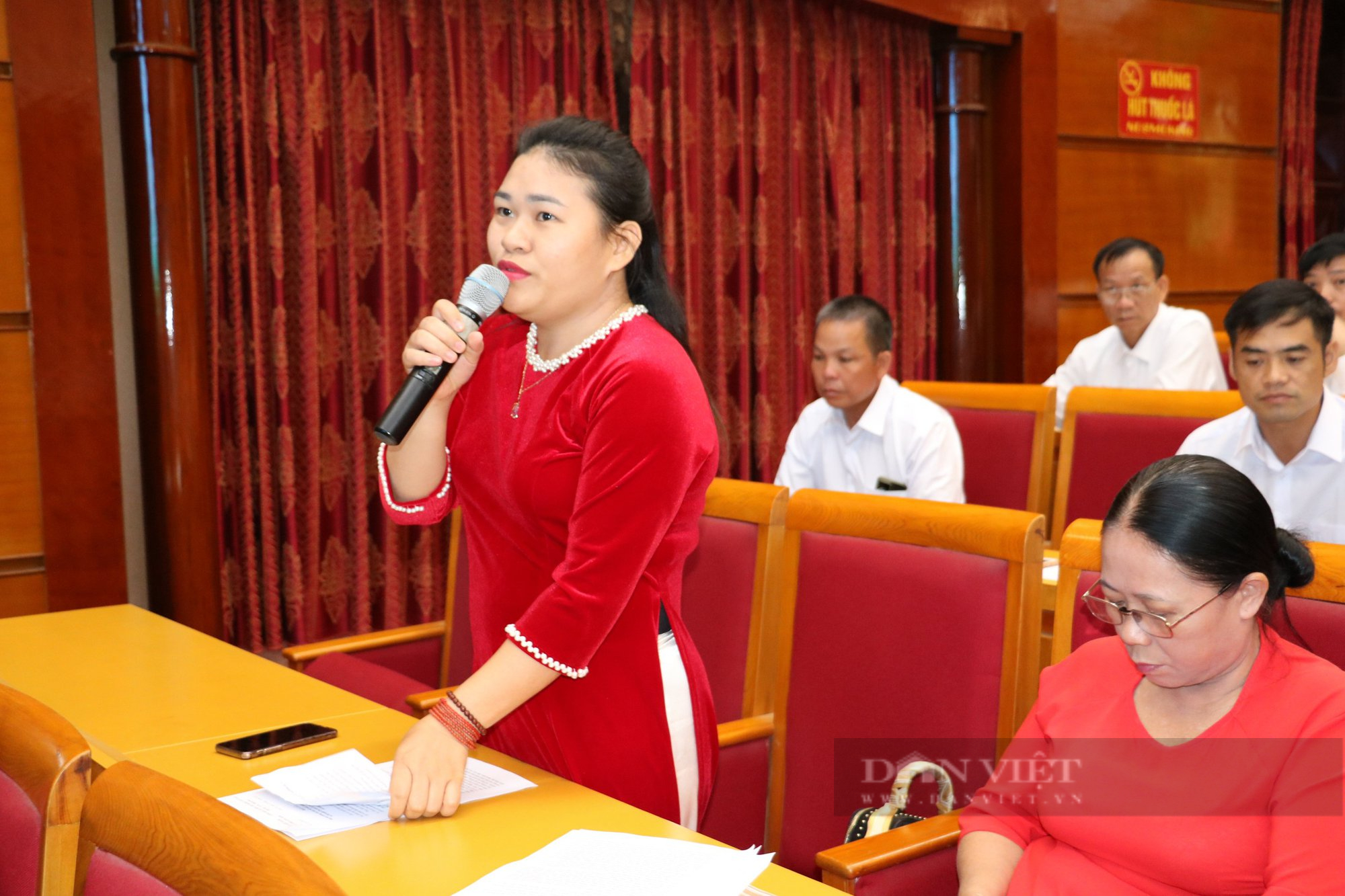Lạng Sơn đối thoại với nông dân:   Kinh tế nông nghiệp hàng hóa bảo vệ môi trường nông thôn sinh thái  - Ảnh 3.
