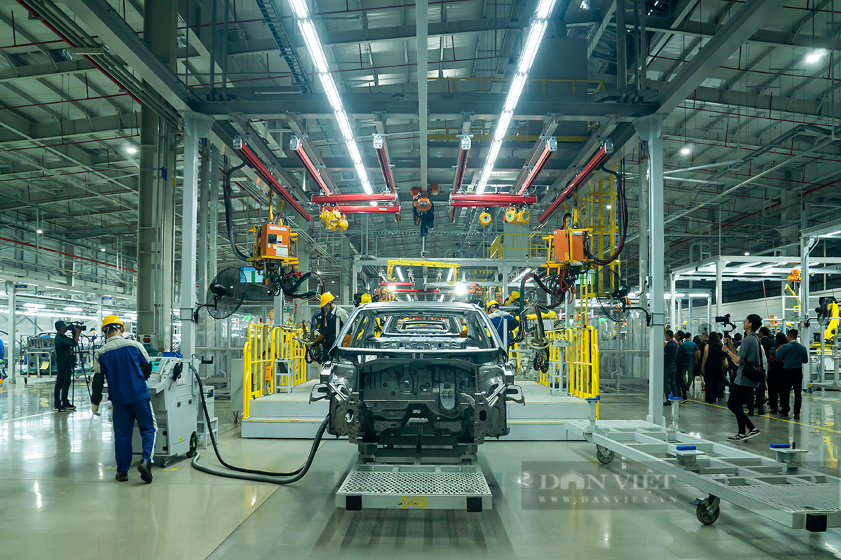 Cận cảnh nhà máy Hyundai Thành Công số 2, máy móc hiện đại, sông suất đạt 100.000 xe/năm - Ảnh 8.