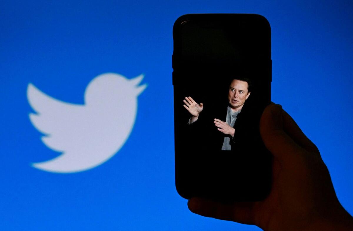 Musk đã cắt giảm một nửa trong số 7.500 nhân viên làm việc tại Twitter khi ông tiếp quản và tối hậu thư này dự kiến sẽ đẩy nhanh việc sa thải những người còn lại. Ảnh: @AFP.
