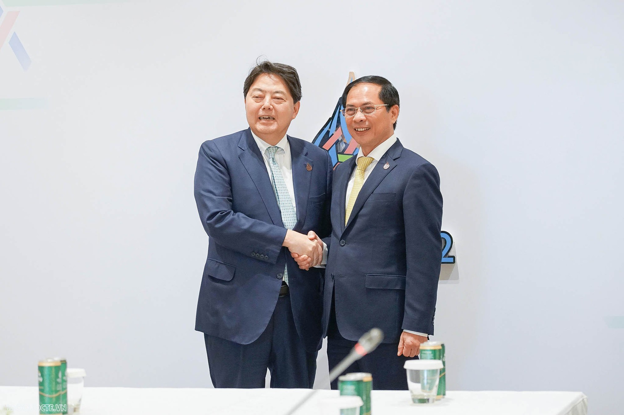 Bộ trưởng Ngoại giao Bùi Thanh Sơn gặp Ngoại trưởng Mỹ, Nhật Bản - Ảnh 2.