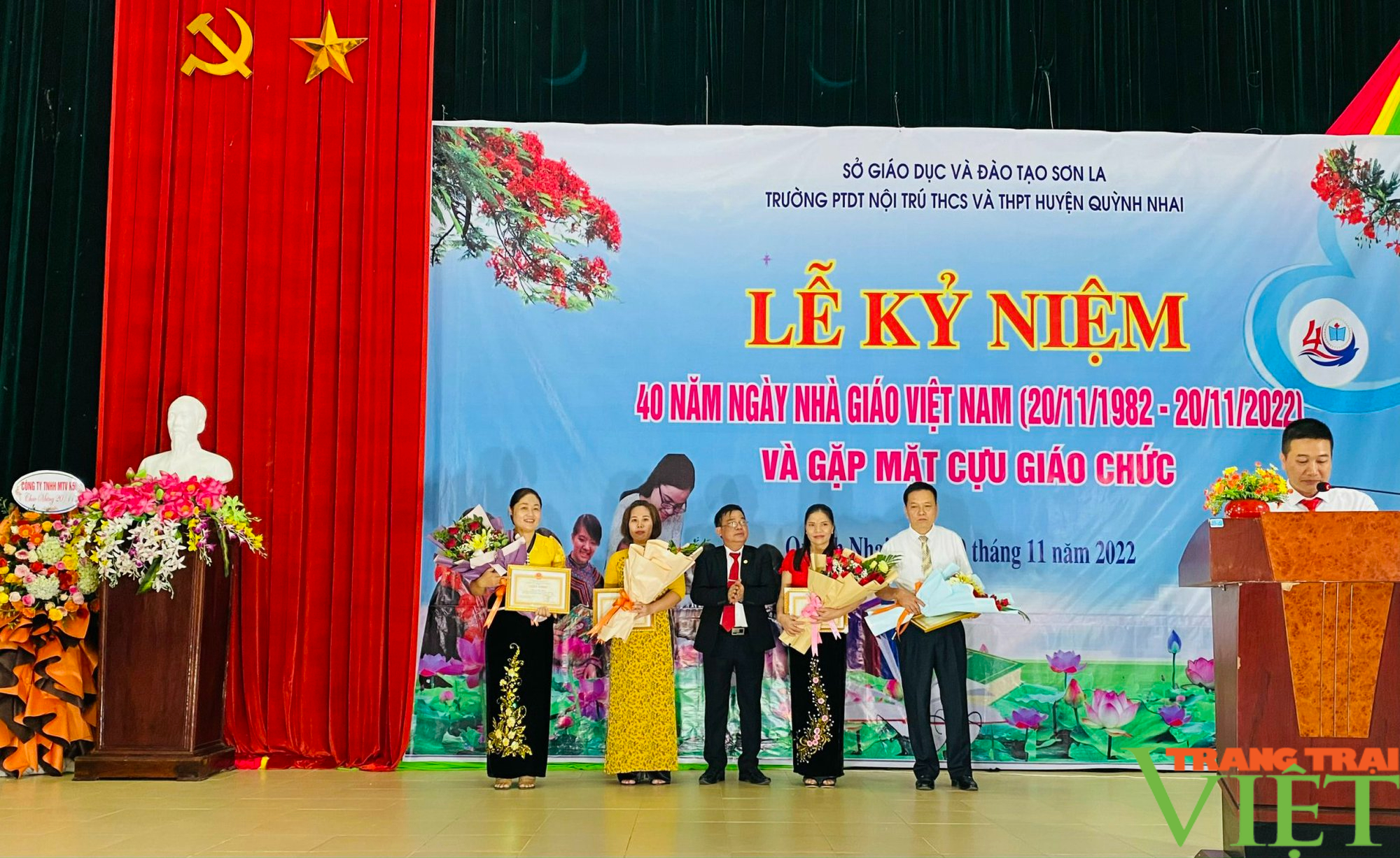 Trường PTDT Nội trú Quỳnh Nhai kỷ niệm ngày Nhà giáo Việt Nam - Ảnh 5. Trường PTDT Nội trú Quỳnh Nhai kỷ niệm ngày Nhà giáo Việt Nam - Ảnh 5.