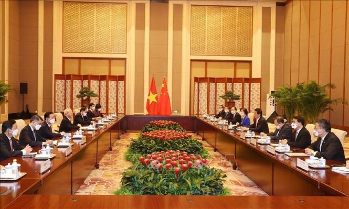 Toàn cảnh chuyến thăm chính thức Trung Quốc của Tổng Bí thư Nguyễn Phú Trọng - Ảnh 16.