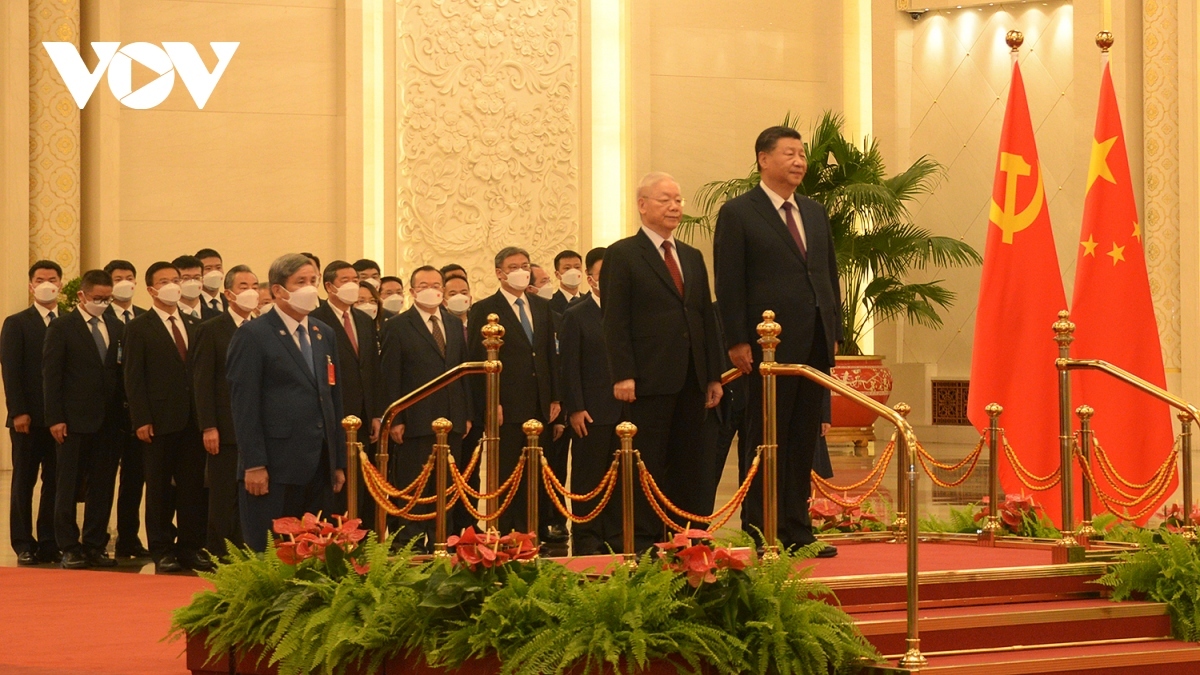 Toàn cảnh chuyến thăm chính thức Trung Quốc của Tổng Bí thư Nguyễn Phú Trọng - Ảnh 4.