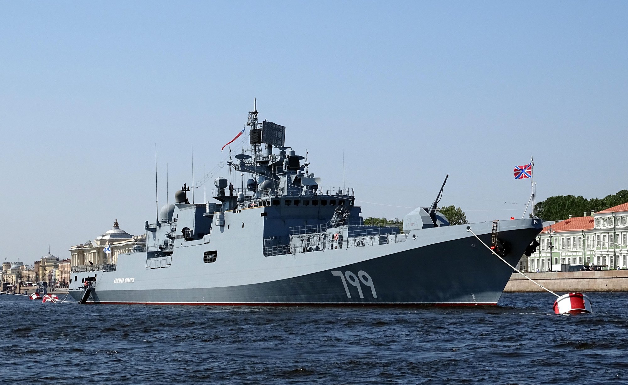 Nga công bố hình ảnh chiến hạm Đô đốc Makarov sau thông tin &quot;bị bắn cháy&quot; - Ảnh 8.