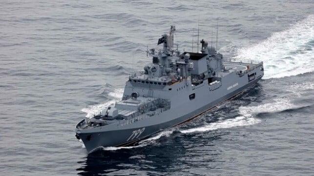 Nga công bố hình ảnh chiến hạm Đô đốc Makarov sau thông tin &quot;bị bắn cháy&quot; - Ảnh 9.