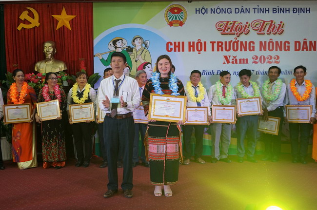 Bình Định: Sôi nổi Hội thi Chi hội trưởng nông dân giỏi năm 2022 - Ảnh 1.