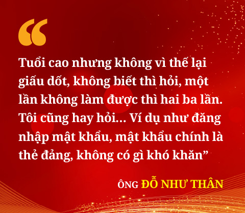 Sổ tay đảng viên điện tử - Bài 2: Khi đảng viên cao tuổi hào hứng với công nghệ  - Ảnh 3.