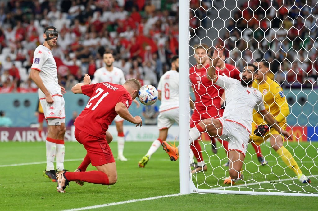 Chùm ảnh: Tunisia xuất sắc cầm hoà Đan Mạch ở trận mở màn bảng D World Cup 2022 - Ảnh 10.