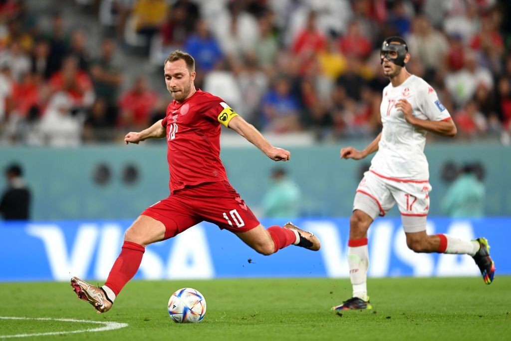 Chùm ảnh: Tunisia xuất sắc cầm hoà Đan Mạch ở trận mở màn bảng D World Cup 2022 - Ảnh 9.