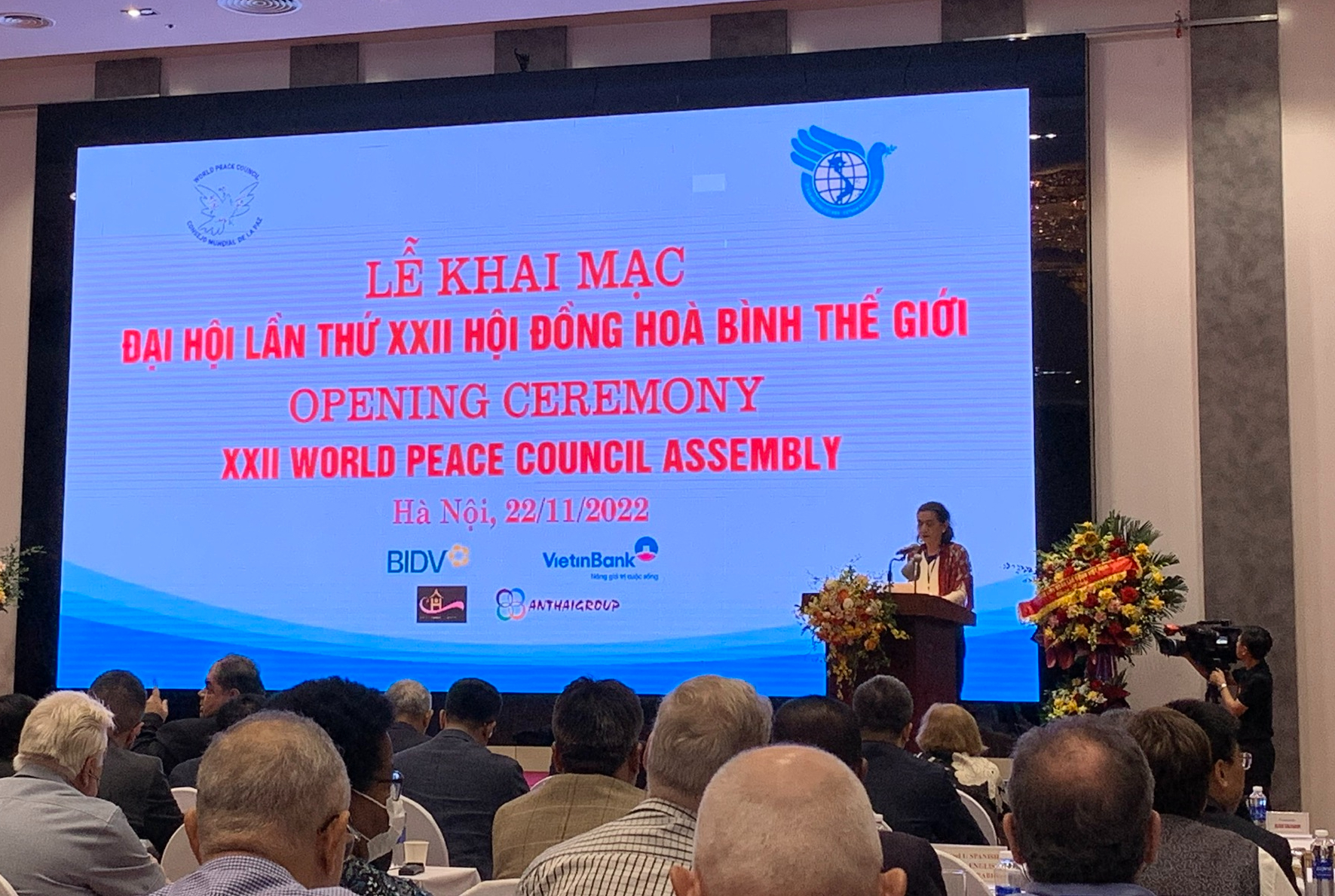 Hội đồng Hòa bình Thế giới khẳng định sự đoàn kết với Việt Nam - Ảnh 1.