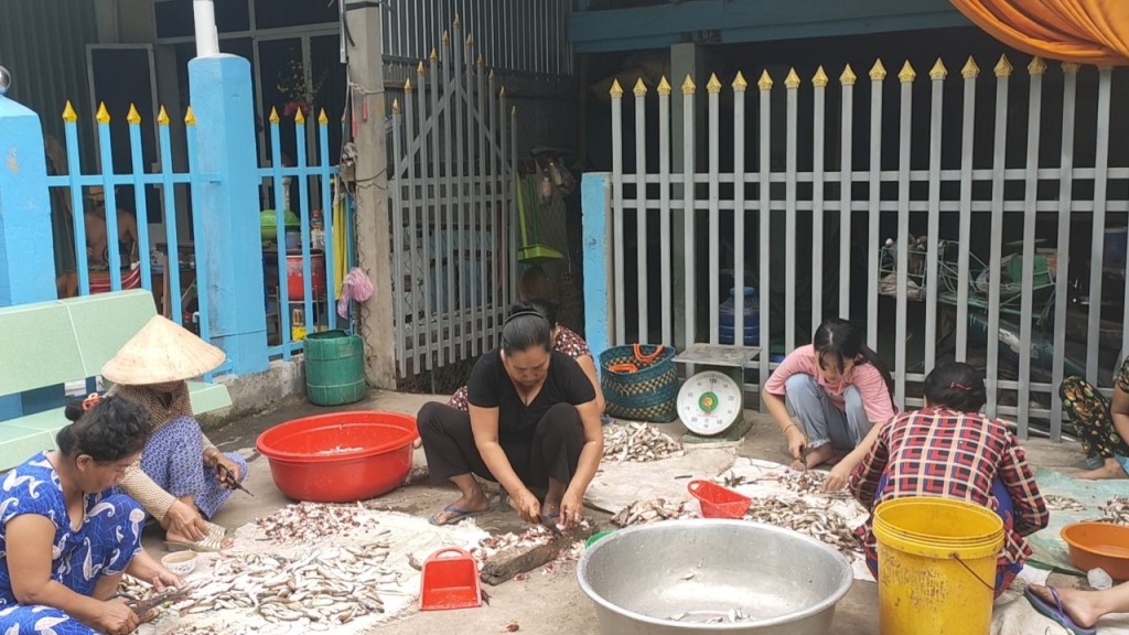 Mùa lũ ở vùng đất này của An Giang, ra ngõ là thấy cá linh, khắp làng thơm mùi nước mắm - Ảnh 5.