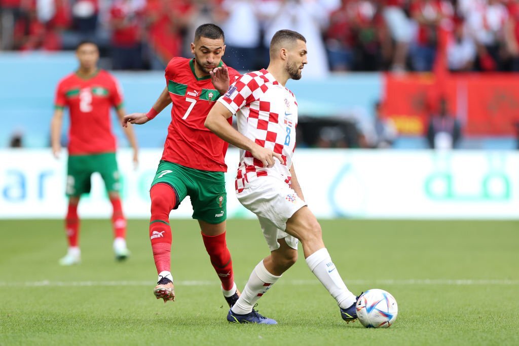 Chùm hình Morocco vs Croatia - Ảnh 1.