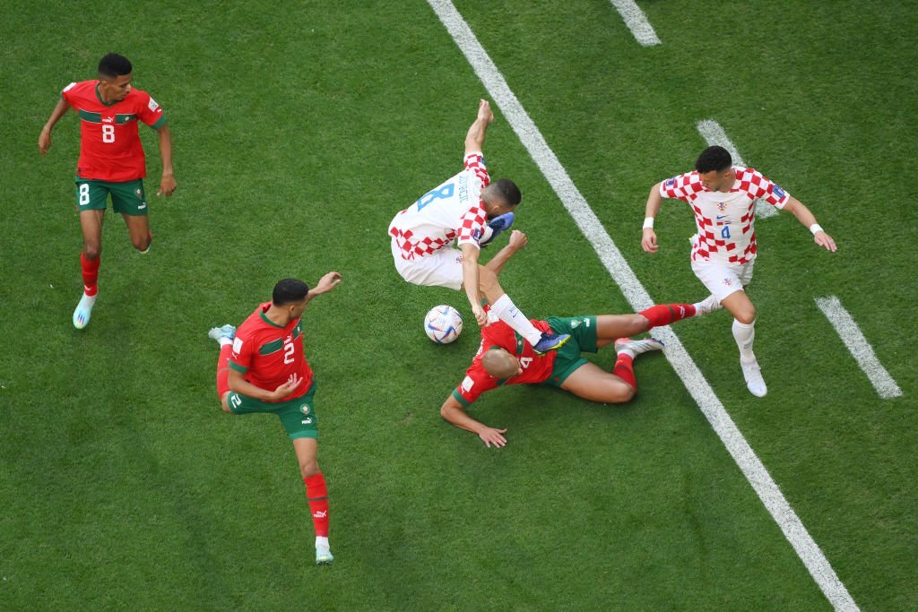 Chùm hình Morocco vs Croatia - Ảnh 2.
