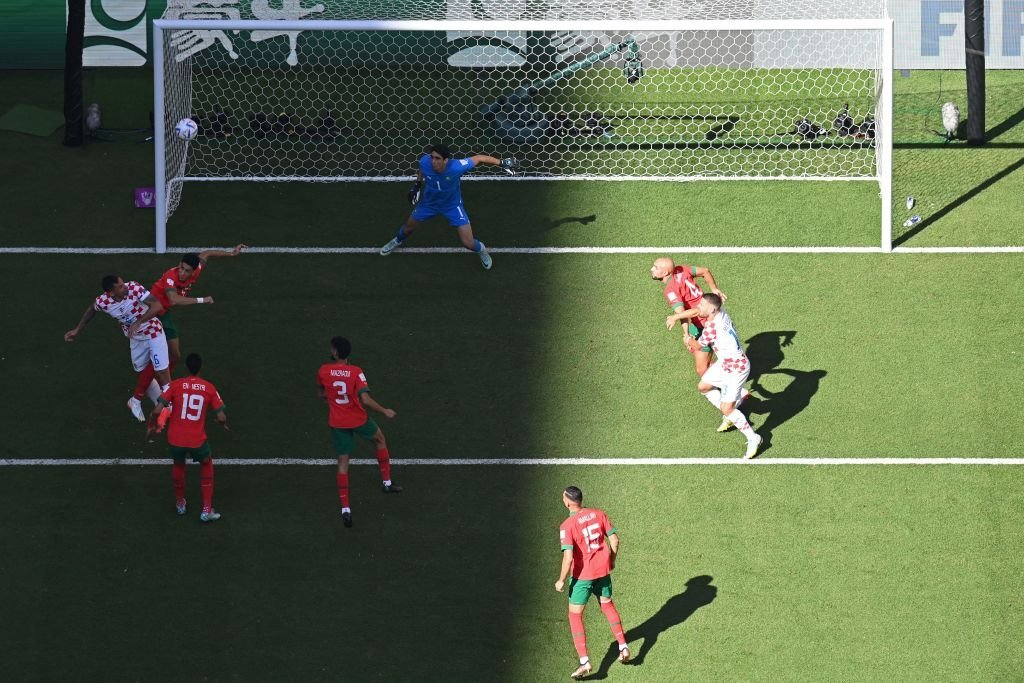 Chùm hình Morocco vs Croatia - Ảnh 4.