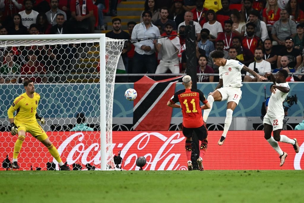 Chùm ảnh: Thibaut Courtois toả sáng, Bỉ thắng “toát mồ hôi” trước Canada - Ảnh 12.