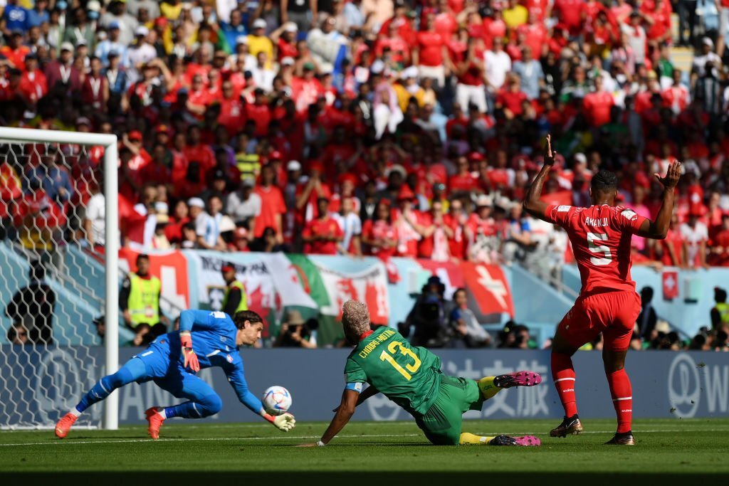 Chùm ảnh Thụy Sĩ vs Cameroon - Ảnh 3.