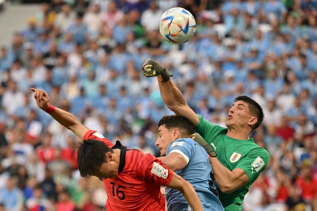 Chùm ảnh Uruguay vs Hàn Quốc - Ảnh 1.