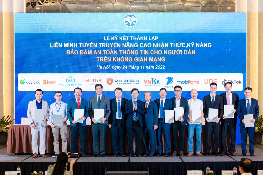 Cốc Cốc tham gia sáng lập Liên minh tuyên truyền nâng cao nhận thức, kỹ năng an toàn thông tin - Ảnh 2.