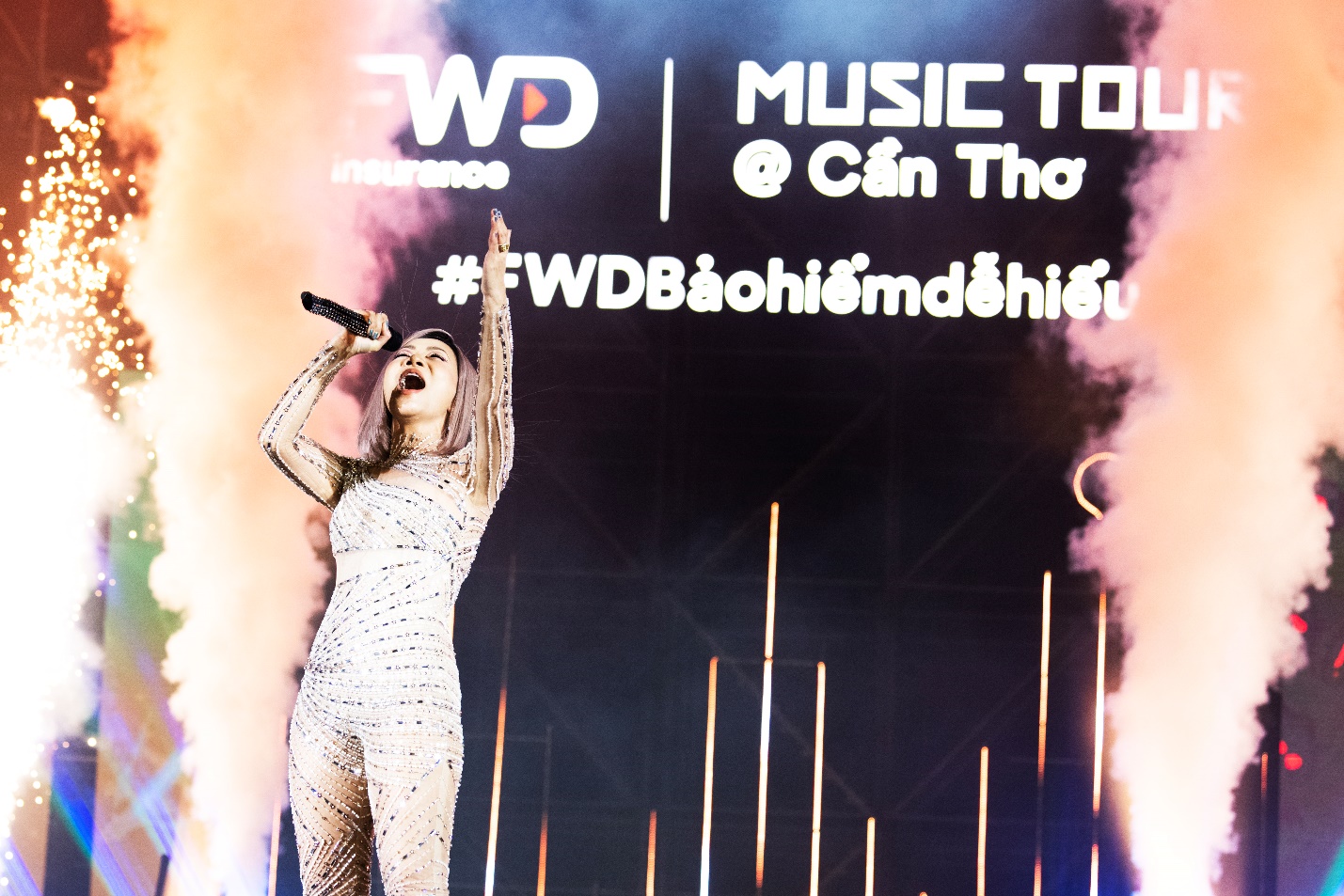 FWD Music Tour bùng nổ với hơn 23 triệu lượt xem trên nền tảng TikTok - Ảnh 1.