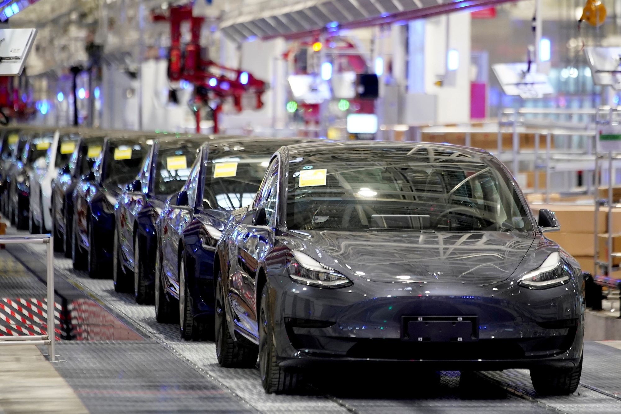 Tesla cố gắng dập tắt tin đồn về nhu cầu thấp ở Trung Quốc. Ảnh: @AFP.