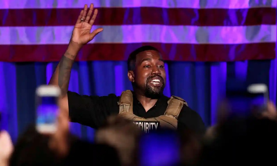 Kanye West tuyên bố tranh cử tổng thống Mỹ - Ảnh 1.