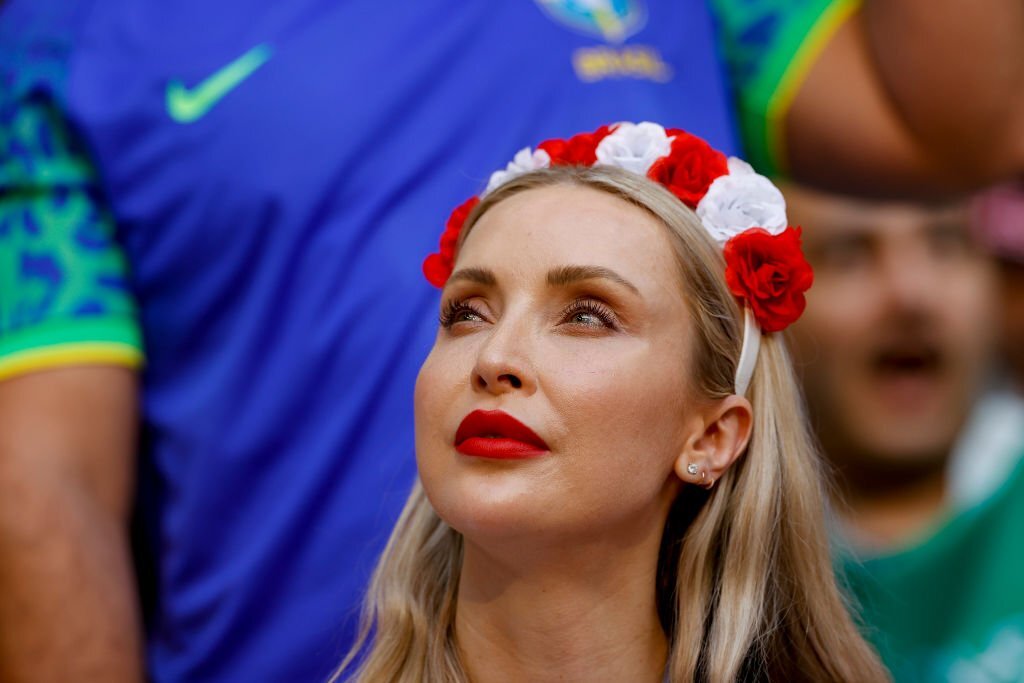 Nhan sắc tuyệt trần của các CĐV nữ Ba Lan tại World Cup 2022 - Ảnh 12.