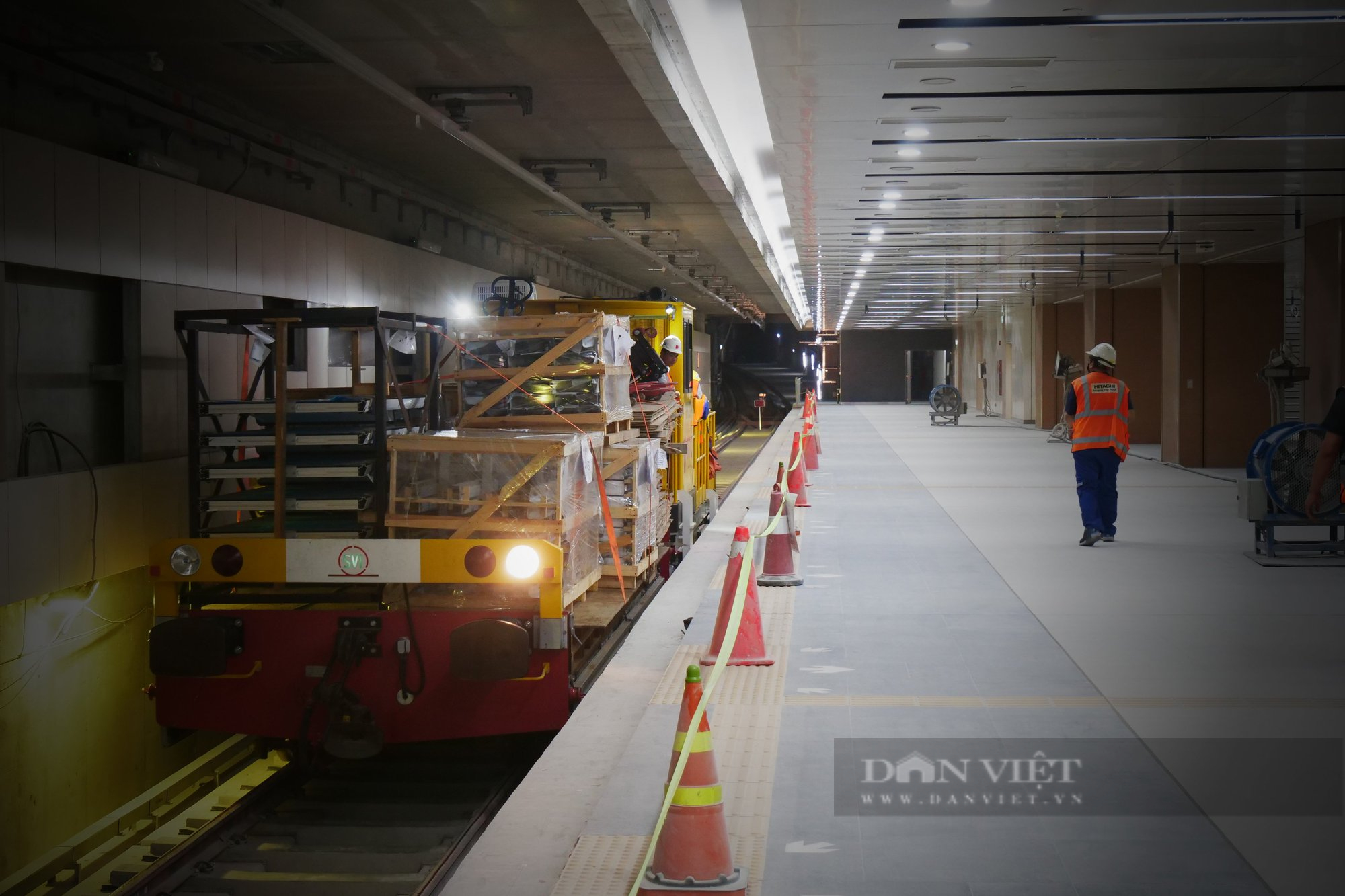 TP.HCM: Hai nhà ga ngầm của tuyến metro số 1 đã hoàn thành 100% - Ảnh 4.
