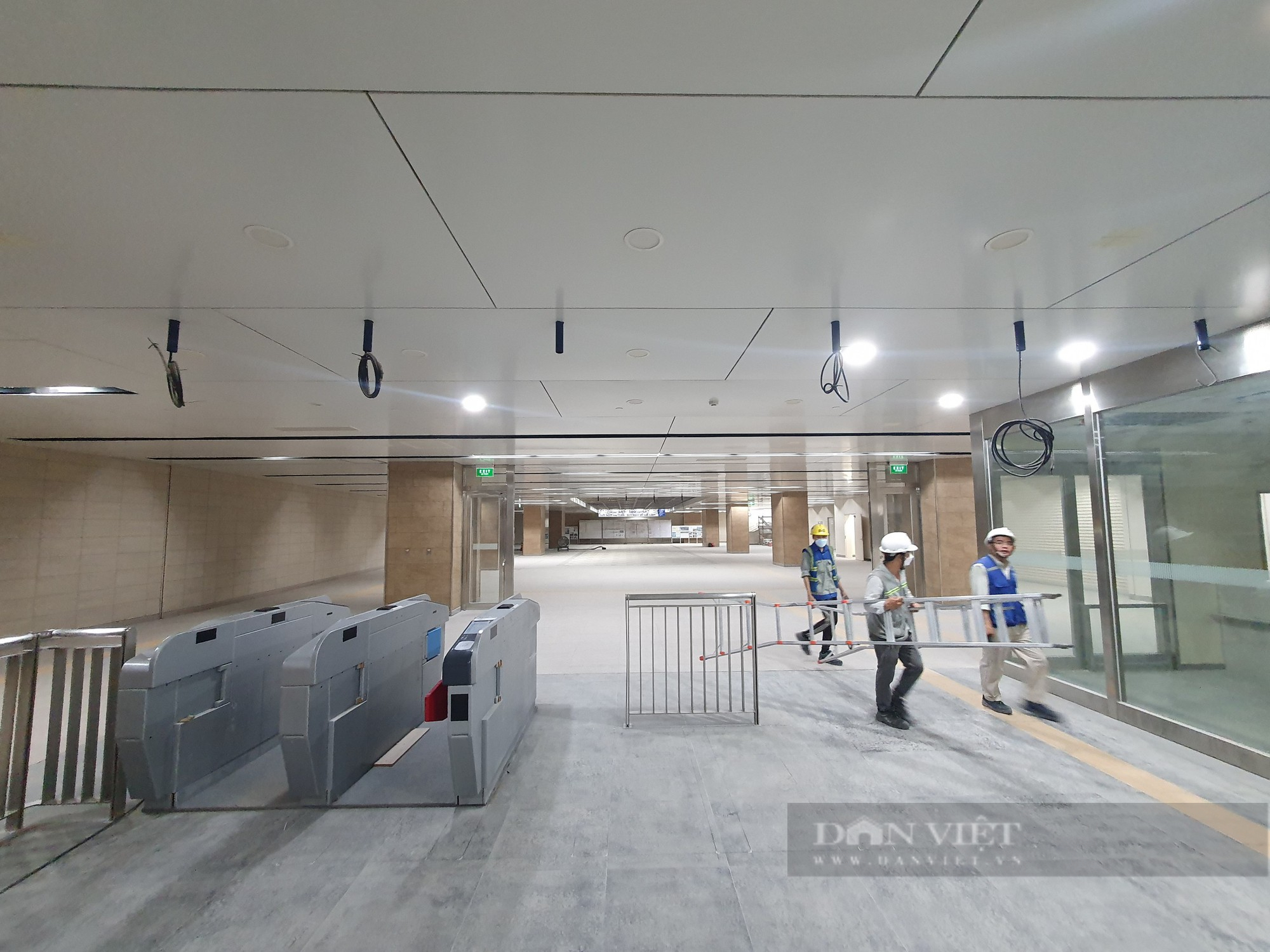 TP.HCM: Hai nhà ga ngầm của tuyến metro số 1 đã hoàn thành 100% - Ảnh 5.