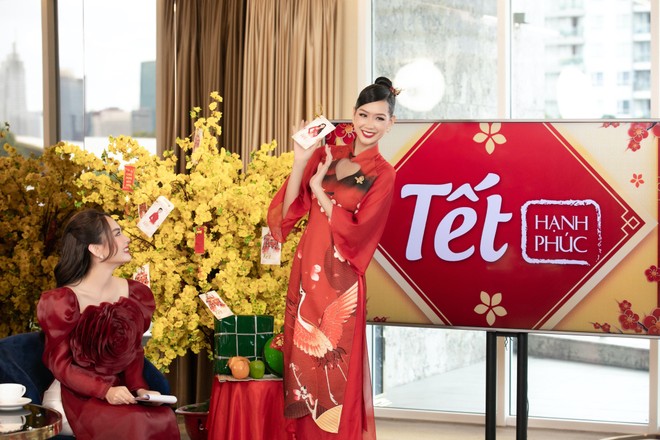 Hoa hậu Thùy Tiên và dàn người đẹp quyên góp tiền &quot;khủng&quot; làm thiện nguyện dịp Tết 2023 - Ảnh 2.