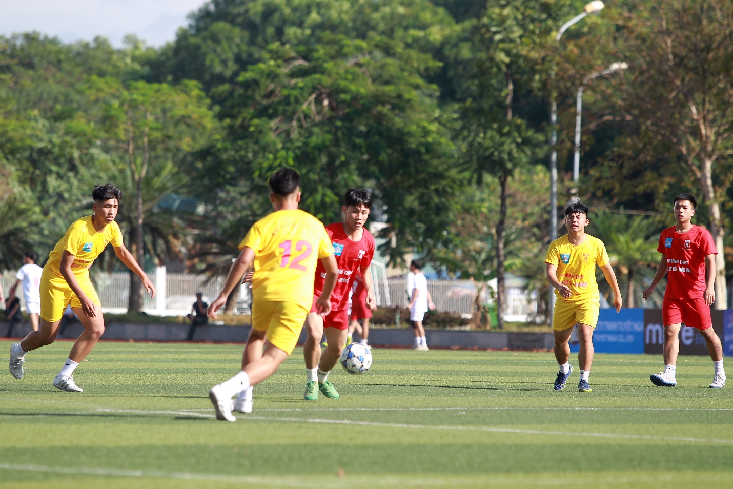Khai mạc giải bóng đá học sinh THPT Hà Nội - An ninh Thủ đô lần thứ XXI - 2022 Cúp Number 1 Active - Ảnh 4.